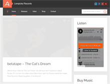 Tablet Screenshot of lempickarecords.com